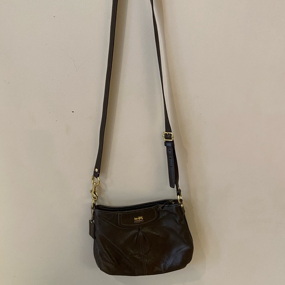 Coach - Brown Leather Bag - Picture 4 of 4